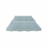 Genteng metal transparan plastik 1x4 daun atap pvc plastik